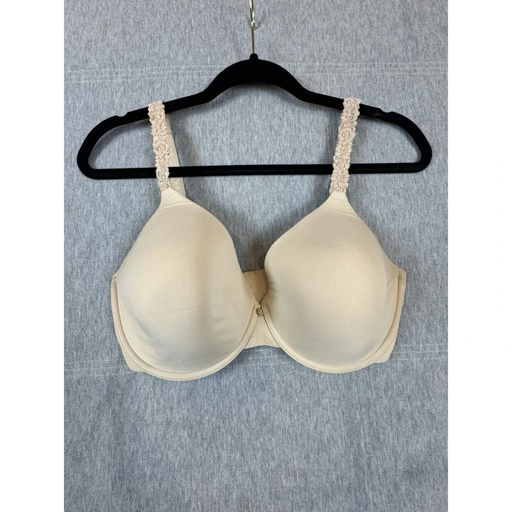 Natori Bra‎ 731080 Rose Dream Custom Coverage Underwire Nude US 34DDD UK 34E